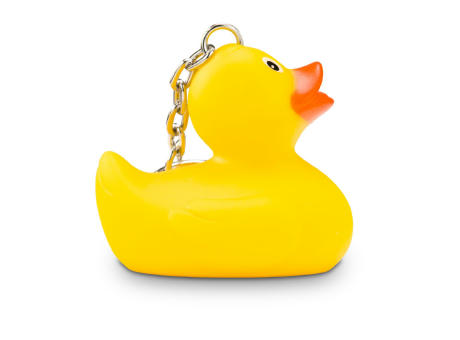 Werbeente Emma XS mit Schlüsselanhänger, ca. 5 cm bedrucken