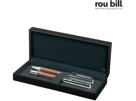 roubill Tizio  Set (Drehkugelschreiber+ Füllhalter) bedrucken