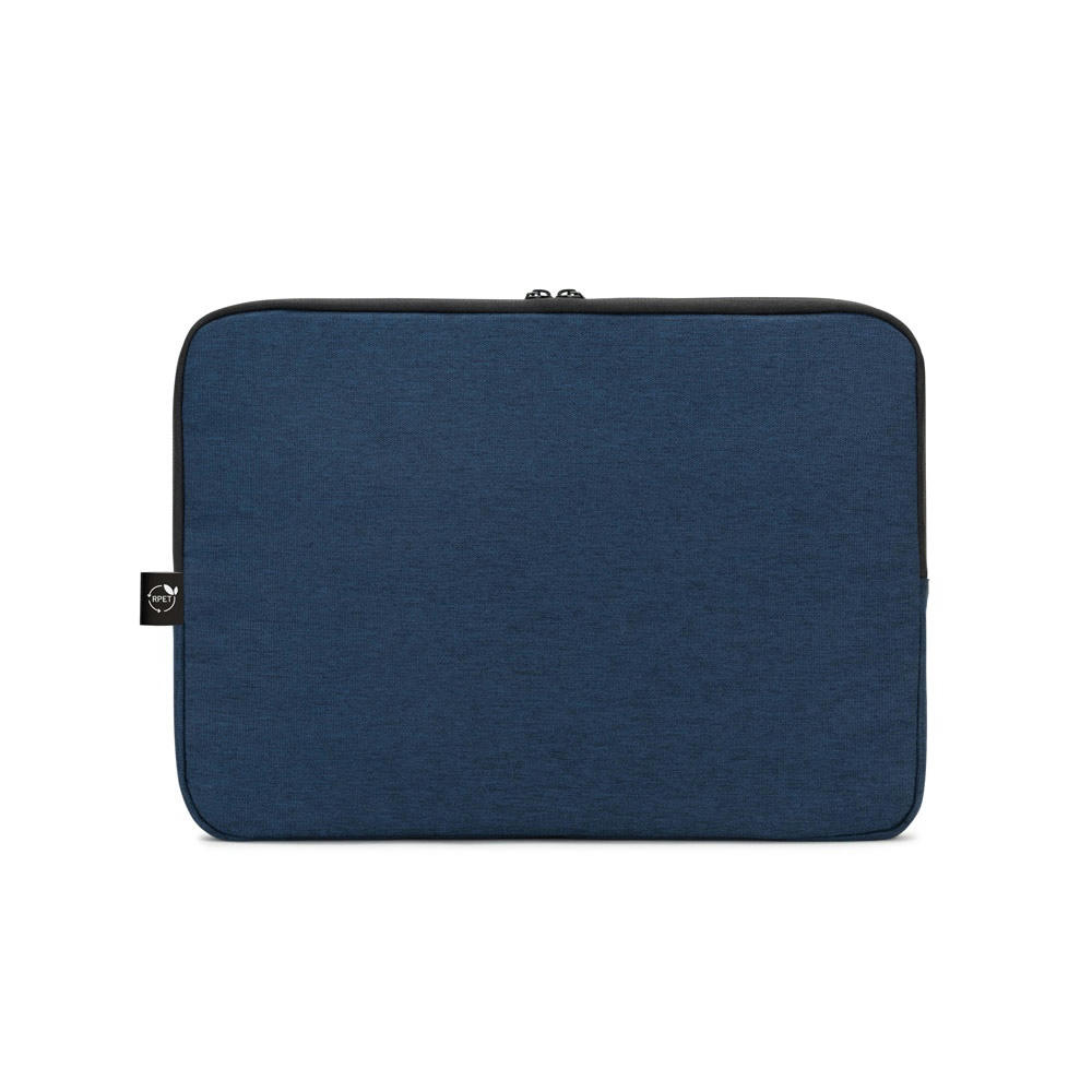 Newcastle. Tasche aus hochdichtem, recyceltem 600D-Polyester für Laptop 14" Werbeartikel