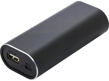 Powerbank mit zwei Wireless Kopfhörern Letitia bedrucken