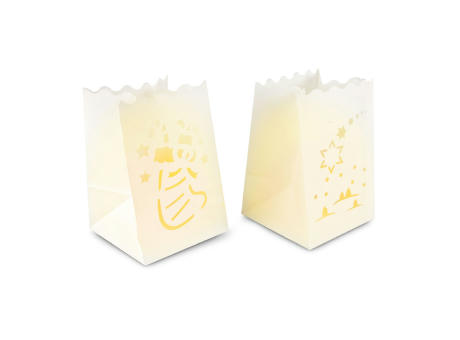 Geschenkset / Präsenteset: Stimmungsvolle Papier-Laternen bedrucken