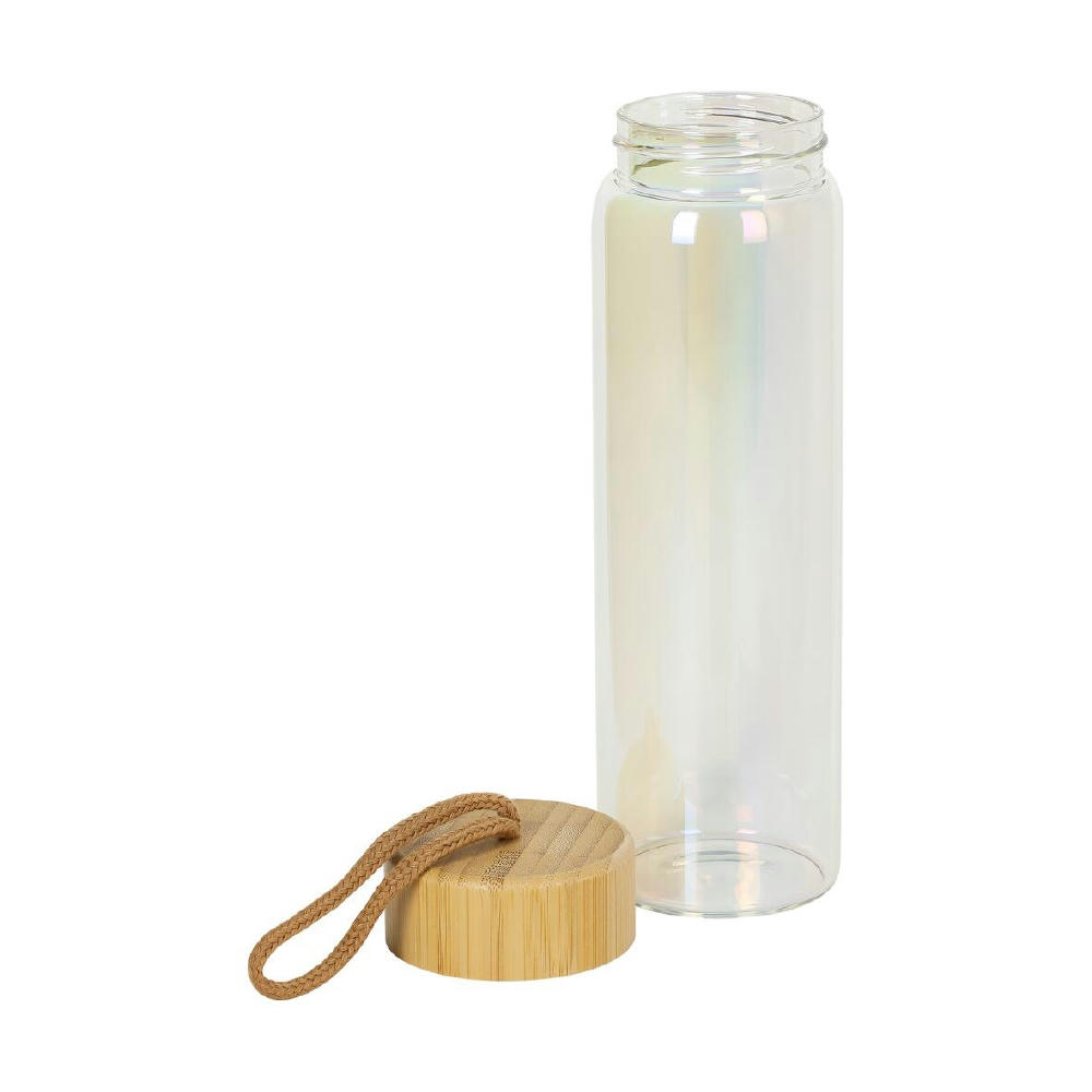 Glasflasche "Bamboo", 0,65 l, colour Werbeartikel