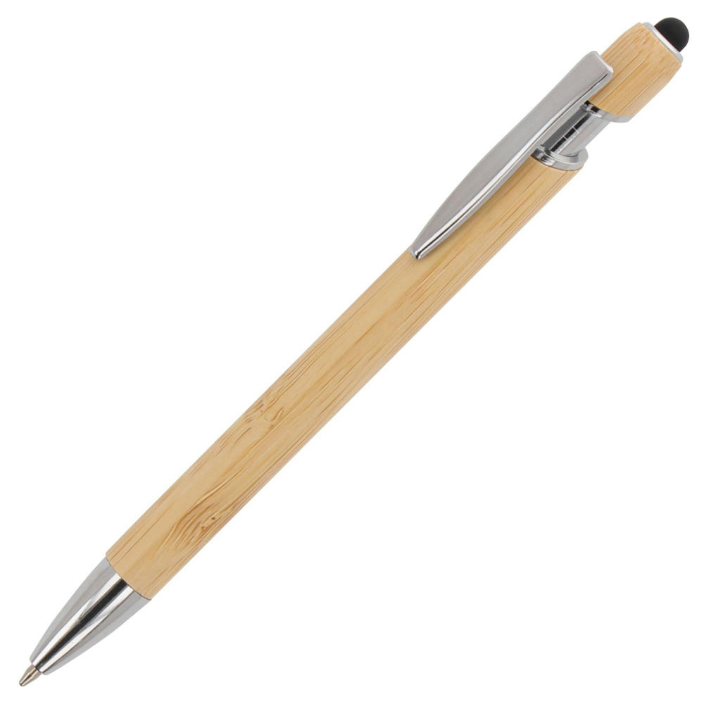 Product image Kugelschreiber Paris Bamboo Stylus Werbeartikel