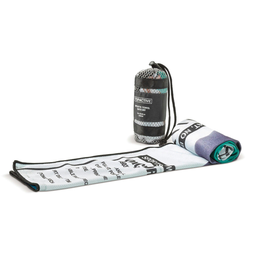Product image Fitnesshandtuch 300x800mm mit Beutel Werbeartikel
