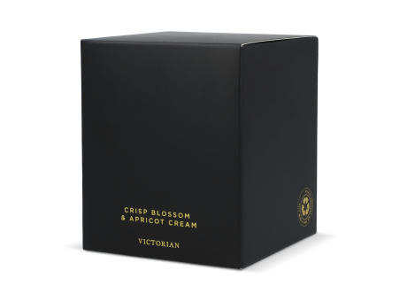 Viktorian Knusprige Blüte und Aprikosencreme Kerze Werbeartikel
