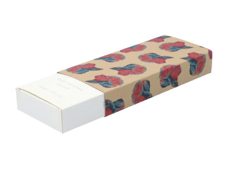 Individueller Pappschuber aus Kraftpapier CreaSleeve Kraft 167 bedrucken