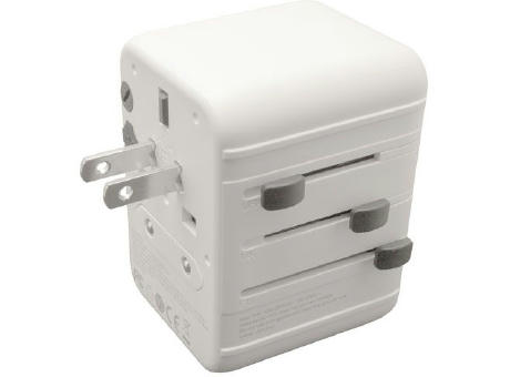 Universeller Reiseadapter 'Tacoma' Werbeartikel