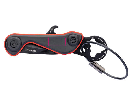 TROIKA Mini-Werkzeug PARCEL CUT & CART Werbeartikel