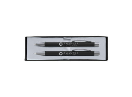 Bowie Kugelschreiber & Druckbleistift - Geschenkset bedrucken