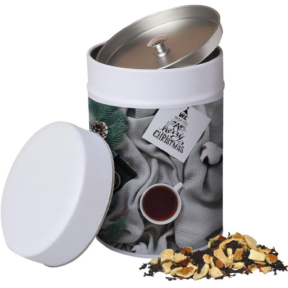 Product image Wintertage Tee, ca. 170g, Metalldose Maxi Werbeartikel