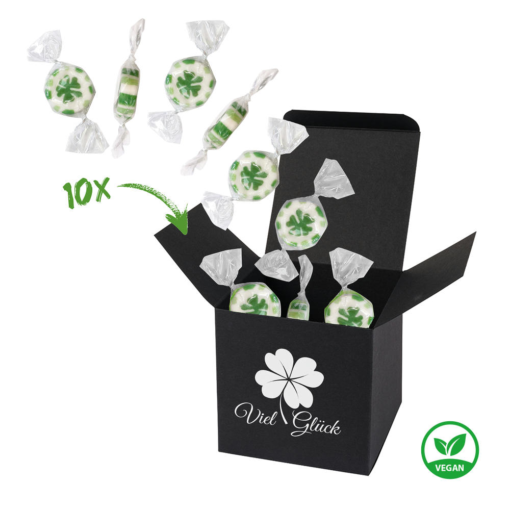 Product image ColorBox Viel Glück - Weiß Werbeartikel