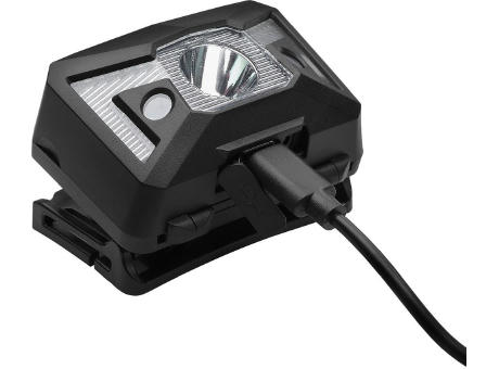 Aufladbare LED Stirnleuchte mit Sensorfunktion "Sensor Head Light Charge 125 L" Werbeartikel