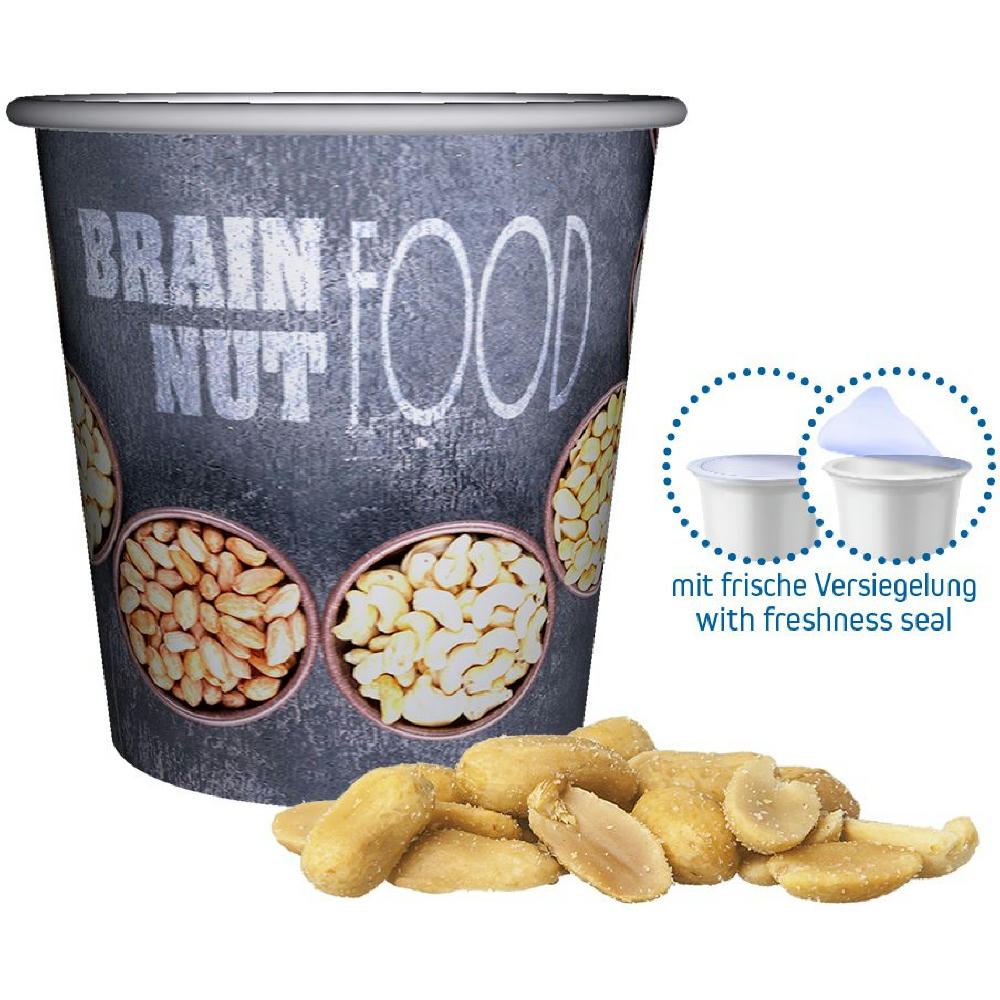 Product image Gesalzene Erdnüsse, ca. 40g, Snackbecher Mini Werbeartikel