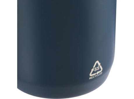 Recycelte doppelwandige Trinkflasche aus Edelstahl (600 ml) Esen Werbeartikel