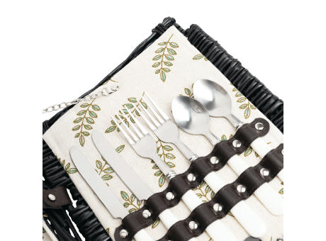 RICHMOND PARK - Weiden-Picknickkorbfür 4 Personen Werbeartikel