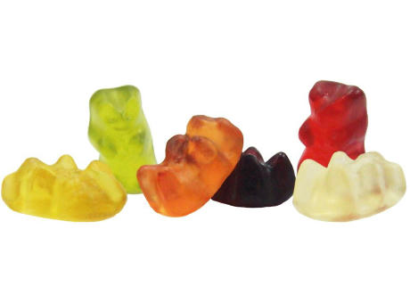 HARIBO Mini Saft-Goldbären Werbetüte,   10 g, Inhalt: HARIBO Mini Saft Goldbären Werbeartikel