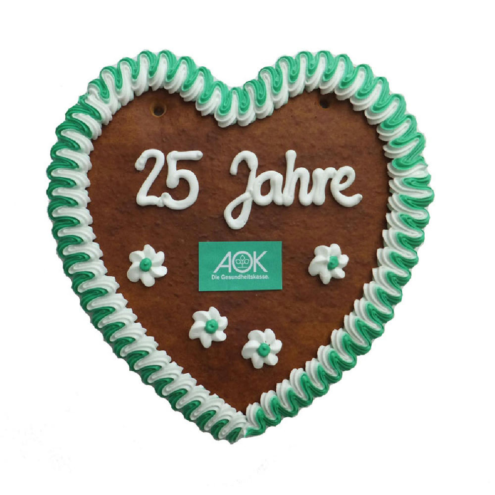 Lebkuchenherz 20 cm Werbeartikel