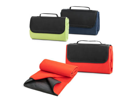 Product image RILEY. Fleecedecke (180 g/m²) mit Visier Werbeartikel