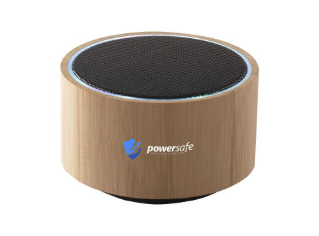 Wave Bamboo Wireless Speaker Werbeartikel