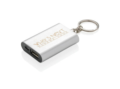 1.000 mAh Schlüsselanhänger Powerbank bedrucken