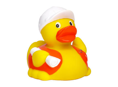 Quietsche-Ente Bauarbeiter Werbeartikel