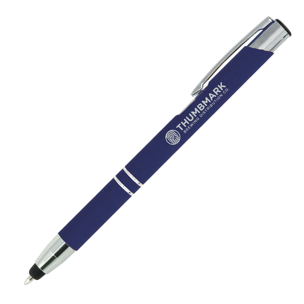 Crosby Metall Kugelschreiber - m/ Stylus unten Werbeartikel