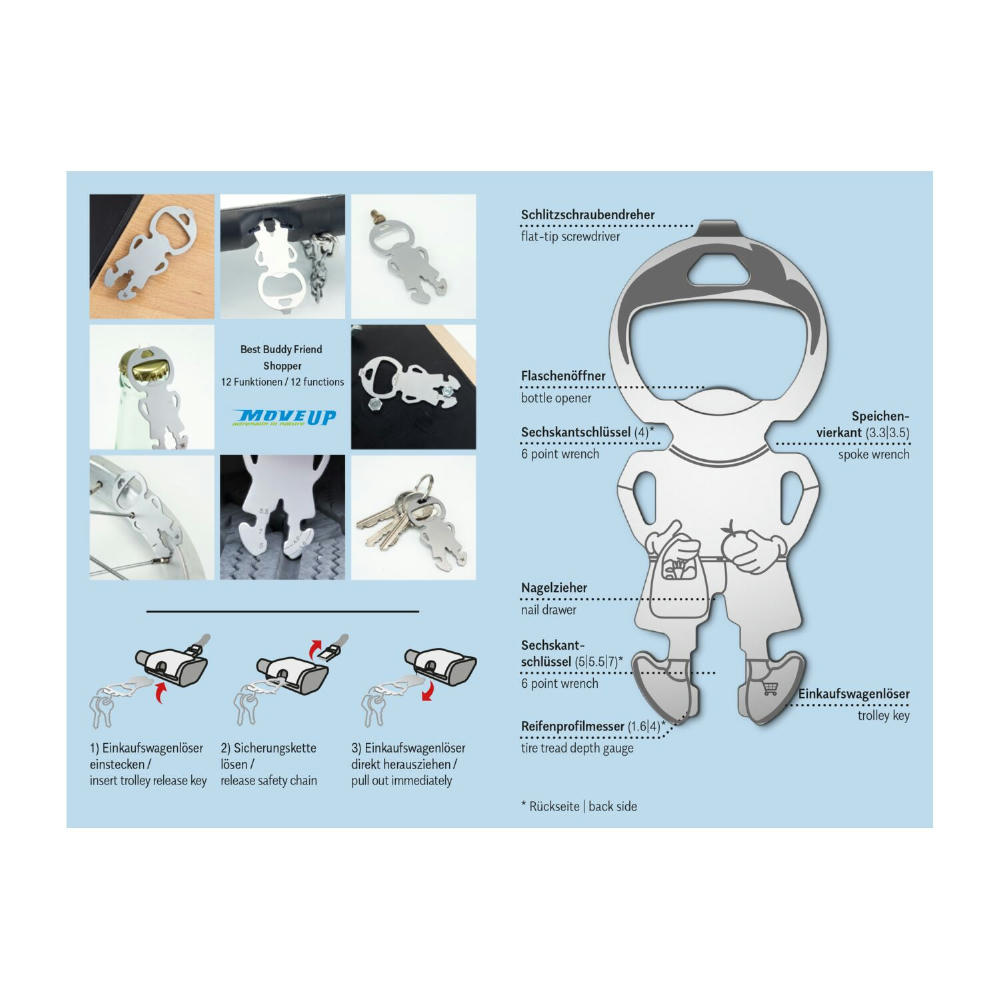 ROMINOX® Best Buddy Friend // Shopper Werbeartikel