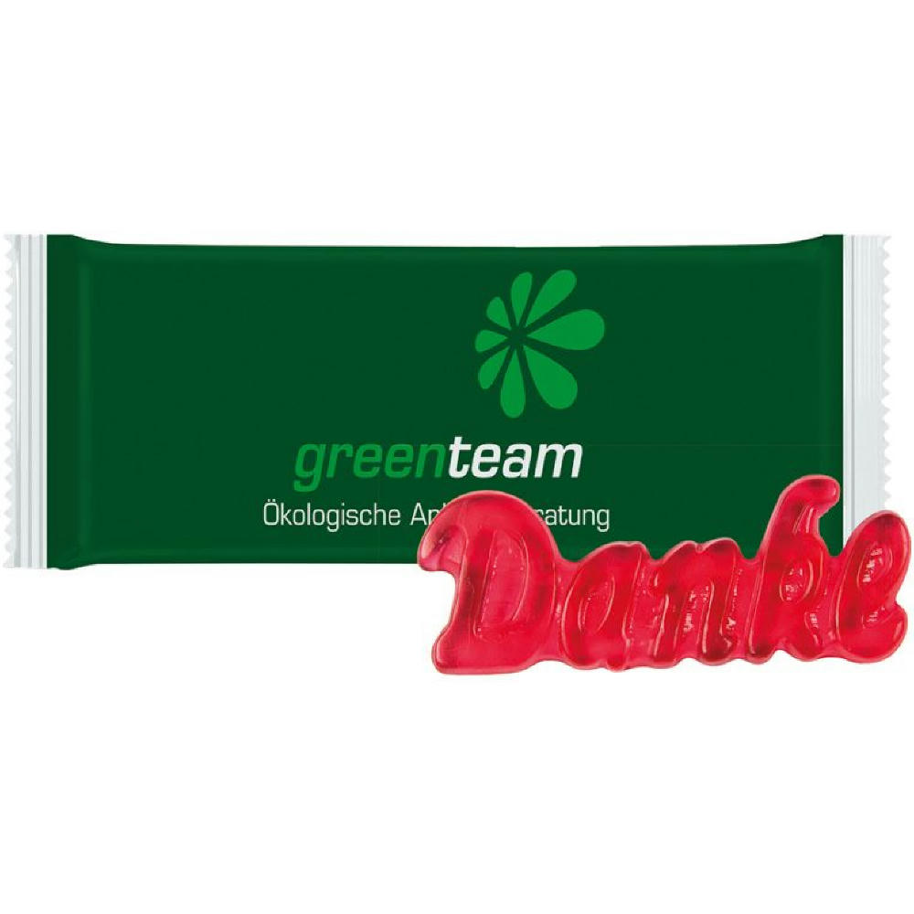 Product image Fruchtgummi 1er Danke Werbeartikel