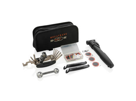 17-tlg. Fahrradreparatur-Set Werbeartikel