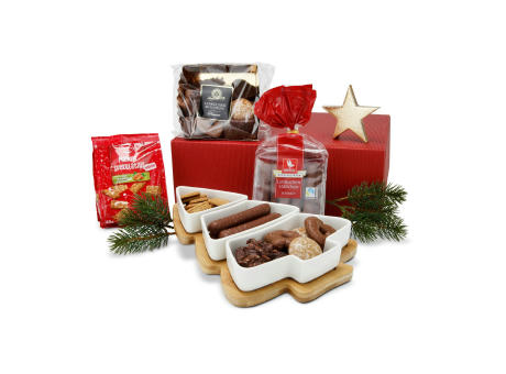 Geschenkset / Präsenteset: Süßer Weihnachtsbaum bedrucken