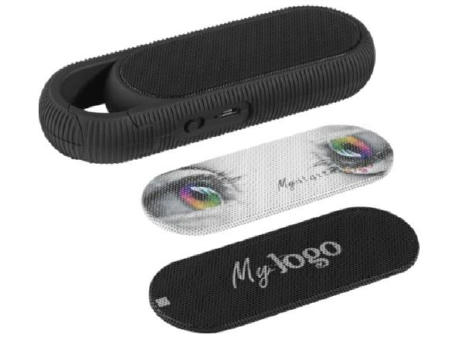 Product image Metmaxx® Lautsprecher "Mr.BoombasticPocket" schwarz Werbeartikel