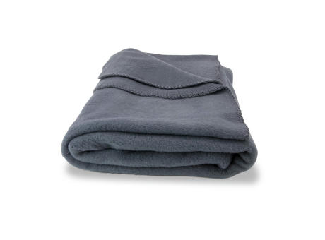 Polar-Fleecedecke Conscious - 120 x 150 cm, 250 g/m², anthrazit Werbeartikel