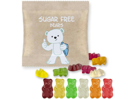 Product image Gummibärchen zuckerfrei, ca. 30g, Maxi-Tüte Werbeartikel