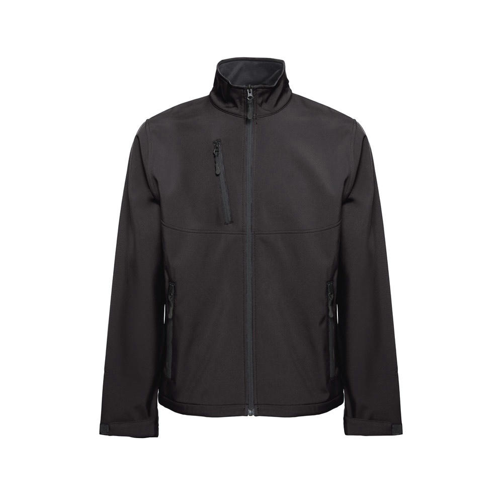 Product image THC EANES. Softshell-Jacke (Unisex) aus Polyester und Elastan Werbeartikel