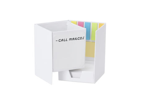 Notizzettelbox Stifthalter Tafel Persut Werbeartikel