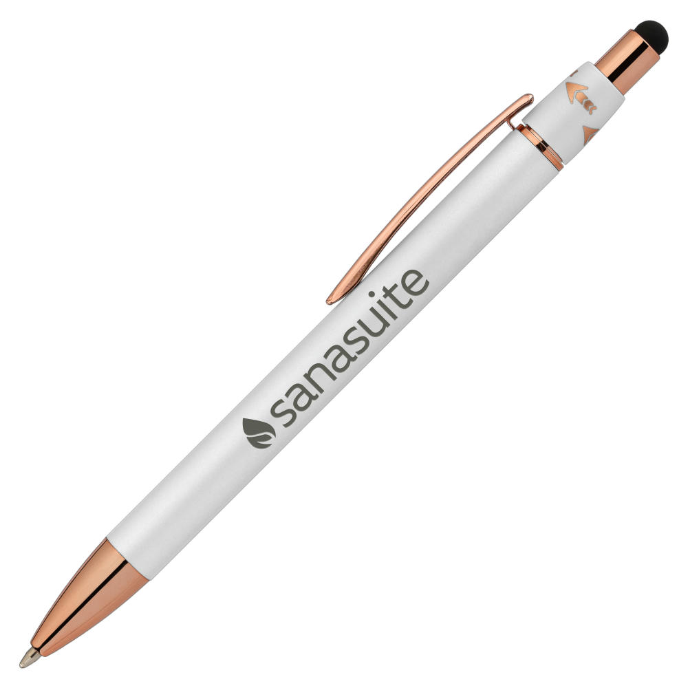 Orbit Spinner Metall Kugelschreiber - m/Stylus Werbeartikel