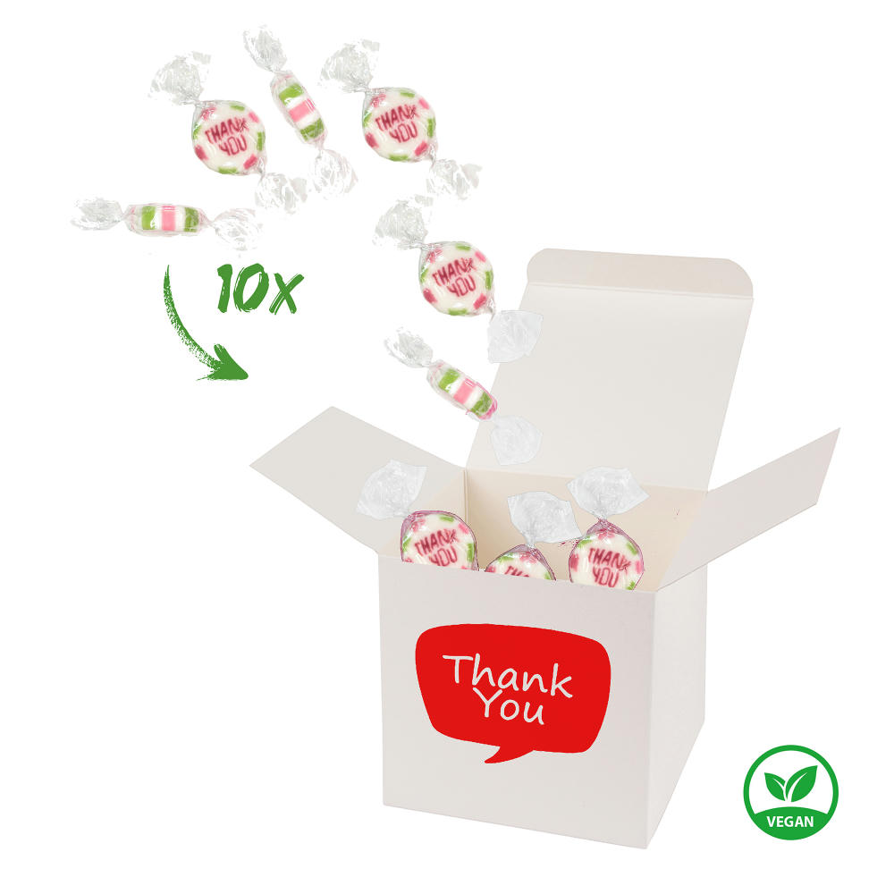Product image ColorBox Thank You - Weiß Werbeartikel