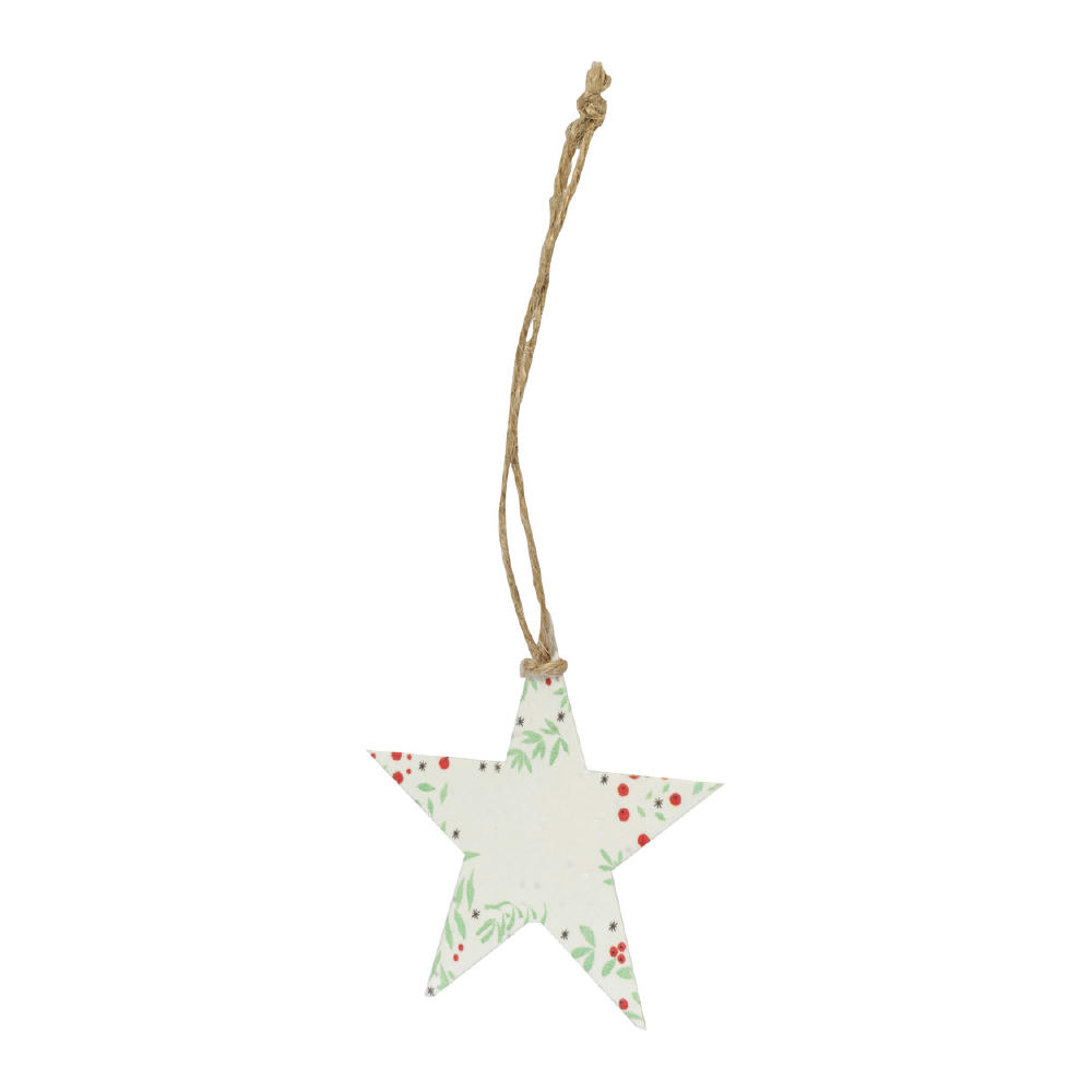 Christbaumschmuck, Stern Nuvli Werbeartikel