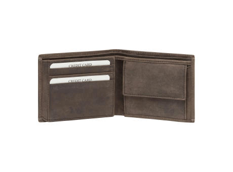 WILD STYLE I - Echtleder-Geldbörse Werbeartikel