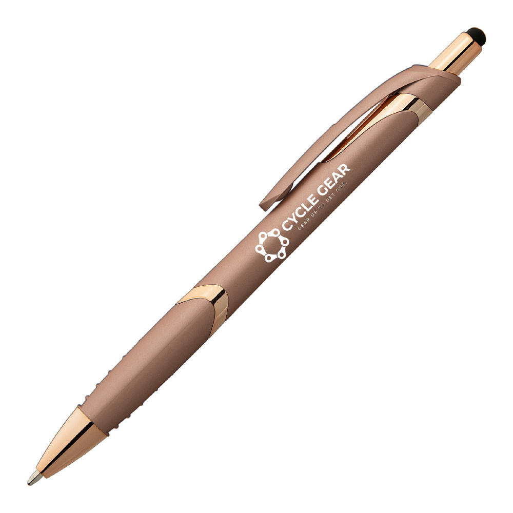 Joplin Softy Roségold Kugelschreiber - m/Stylus Werbeartikel