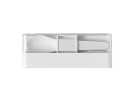 Lunchbesteck mit Box Werbeartikel