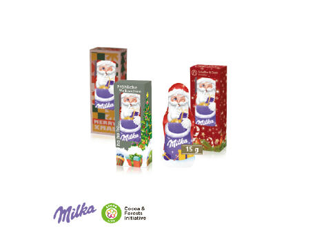 Milka Weihnachtsmann, 15 g Werbeartikel