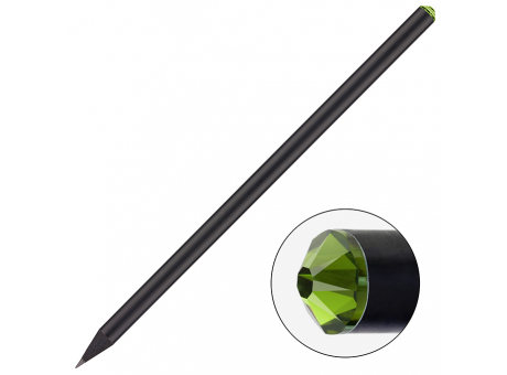 Bleistift, Kristall-Bleistift mit Preciosa® Kristall  bedrucken