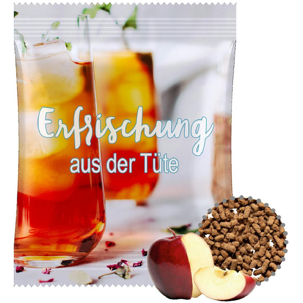 Product image Instant Eistee Apfel, ca. 10g, Midi-Tüte Werbeartikel