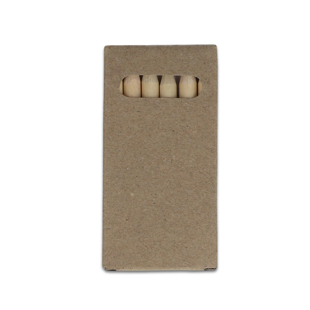 Product image 6 Buntstifte in Kraftbox Werbeartikel