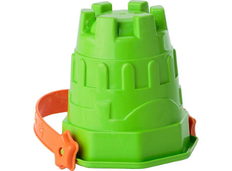 Recycelter PP-Strandeimer Mateo Werbeartikel