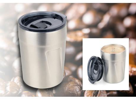 TROIKA Thermobecher ESPRESSO DOPPIO Werbeartikel