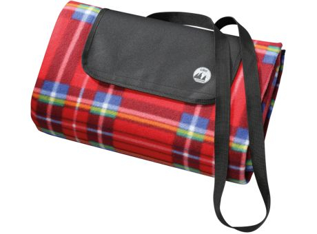 Cilio Picknick-Decke BEACH rot bedrucken