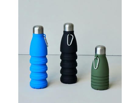 Sagaform Stig faltbare Flasche 550 ml Werbeartikel