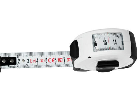 Bandmaß "Window Tape 5 M weiß" bedrucken